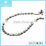 Fashion Multi Austria Crystal Diamond Tennis Necklace thumbnail-5