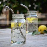 Hot Sale Stainless Steel Straws for Drink 6 Pcs With 2 Cleaner Brush Cleaning Brush Included