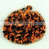 Fashion Wholesale Chiffon Pumpkin Flowers, Halloween Hair Accessories thumbnail-1
