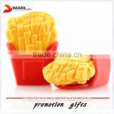 Chips Shaped Pencil Eraser French Fries Eraser Pencil