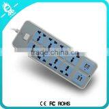 Convenience Outlet Universal,desktop USB Power Strip,electrical Socket With Usb