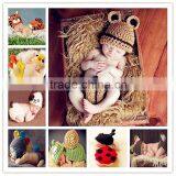 Cute Pcs Newborn Girl Boy Newborn Baby Snail Knit Boutique Crochet Clothes Yellow Photo Prop Costume