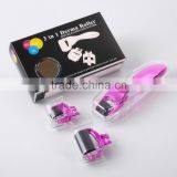 Bestsell 0.5/2.0/1.5mm Heads 3 in 1 Roller 180/600/1200 Micro Needles Skin Recovery thumbnail-3