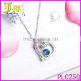 2014 Fashion Trend Elegant Dream Chasers Pendant Sapphire Necklace thumbnail-1