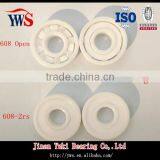 608 Si3N4 ZrO2 Full Ceramic Ball Bearing 608 Open and 608-2rs thumbnail-3