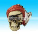 Customized Decorative Skull Head Valentine Key Chain thumbnail-1