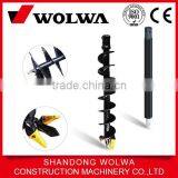 Wolwa Wheeled Excavator Spiral Drilling Machine With CE Certification for Sale thumbnail-1