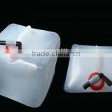 20L Collapsible Jerry Can Plastic Collapsible Jerry Cans With Screw Cap & Tap thumbnail-2