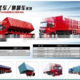 Tri-axle 60 Tons Extendable Low Bed Semi Trailer, Wind Power Transporter Truck Trailer thumbnail-5
