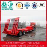 Multi Axle Hydraulic Low Bed Trailer for Carrying Crane/excavator/tractor thumbnail-6
