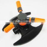 3 Arm Rotating Plastic Sprinkler With Bat Base thumbnail-2