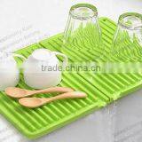 Logo Printed Kitchen Mat Food Grade Dish Drying Mat Good Quality Silicon Mat thumbnail-5