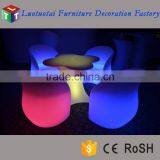 Cordless Waterproof IP65 Illuminated Flashing Multicolor Change Led Table Set thumbnail-3