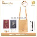 Hot Sale Washable Kraft Paper Custom Passport Holder Shoulder Bag thumbnail-3