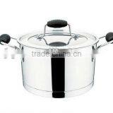 Popular Fasion Stainless Steel Glass Lid Fry Pan thumbnail-6