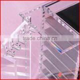 Deluxe 7-drawer Clear Acrylic Jewelry Organizer Necklace Keeper thumbnail-4
