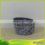 2015 New Design Handmade Home Decor Round Metal Miniature Flower Pots thumbnail-6