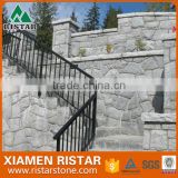 Outdoor granite stone stairs risers steps