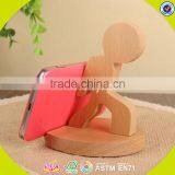 2017 Wholesale High Quality Wooden Humanoid Mobile Phone Holder W02A162 thumbnail-2