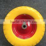 Hot Sell 4.00-8 Pneumatic Rubber Wheel for Wheelbarrow thumbnail-1