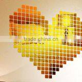 Collocation Photo Wall Stickers,DIY Golden Mosaic 3d Wallpaper for Wall Stickers thumbnail-4