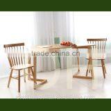 Restaurant New Design Solid Wood Furniture Wooden Dining Table And Chairs thumbnail-4