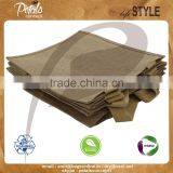 2017 Designer PP Laminated Jute Tote Bag With Web Handle Set of Three Bag thumbnail-3