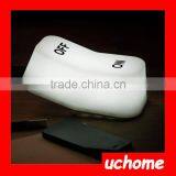 UCHOME Hot Creative Gravity Sensor ON-OFF Night Light/OEM White Yellow Warm LED Light Night for Baby Feeding Nursing thumbnail-1