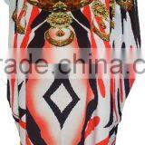 Hot Seller Crystal work Digital Print Long Kaftan