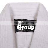 Pakistani Gi White Color Pearl Weave Top Quality BJJ Gi's Custom OEM thumbnail-3
