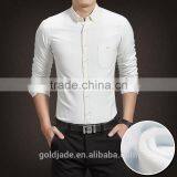 Men's Long Sleeve 100% Cotton Business for Men Dress Shirt Italian Style thumbnail-2