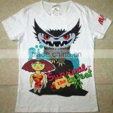 Cheap Price Ladies Fashionable Silk Printed T-shirt Short Sleep thumbnail-4