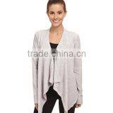 2016 Spring Open French Terry Fabric Thin Coats and Jackets for Women thumbnail-3