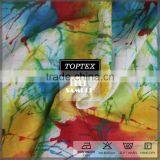 Brightly Colored 100 % Cotton Voile Printed Fabric for Dress thumbnail-3