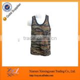 Custom Any Images Stamp Camo Material Tank Tops