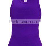 Cheap Purple Tank Top for Women Sleeveless Breathable Purple Tank Top thumbnail-2