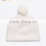 Mongolian Fur Pom Hat,Fur Ball Beanie Hat thumbnail-4