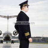 Juqian OEM Tailor Made Good Looking Mens Airline Pilot Uniform Pilot Military Uniform thumbnail-5