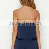 Strapless Flattering Adult Women Rompers and Jumpsuits With Tier thumbnail-5