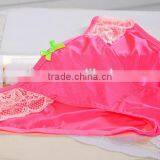 3/4 Cup Nylon & Lace Bra and Panties Set,two Hook-and-eye,back Closure thumbnail-3