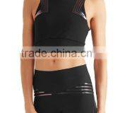 Wholesale Women Sports Stretch Bra/Vest Fitness Gym Running Yoga Athletic Training Top+bottom Suit thumbnail-2