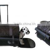 Leather Pet Travelling Carrier thumbnail-1