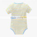 2017 Summer New Born Baby Rompers Stripe Animals Pattern Kids Infants One-piece Jumpsuit thumbnail-2