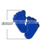 PVC Confetti Party Decoration Baby Shower Footprint At Random thumbnail-2