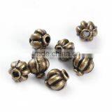 Zinc Based Alloy 3D Spacer Beads Lantern Antique Bronze thumbnail-3