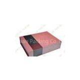 Luxury Rigid Cardboard Paper Box For Moon Cake Packaging With Gold Stamped Logo