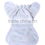 Cute Animal Pattern Printed 100% Cotton Reusable Sleepy Baby Cloth Diaper thumbnail-5