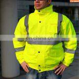 100% Polyester Safety Reflective Waterproof Raincoat 3 in 1 Jacket thumbnail-6