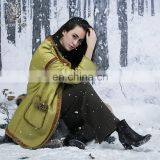 Terrific Color Sheepskin Fur Jacket Reversible Attractive Style Sheep Fur Leather Coat Double Faced Fur Overcoat thumbnail-5