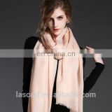 Pure color cashmere scarf shawl